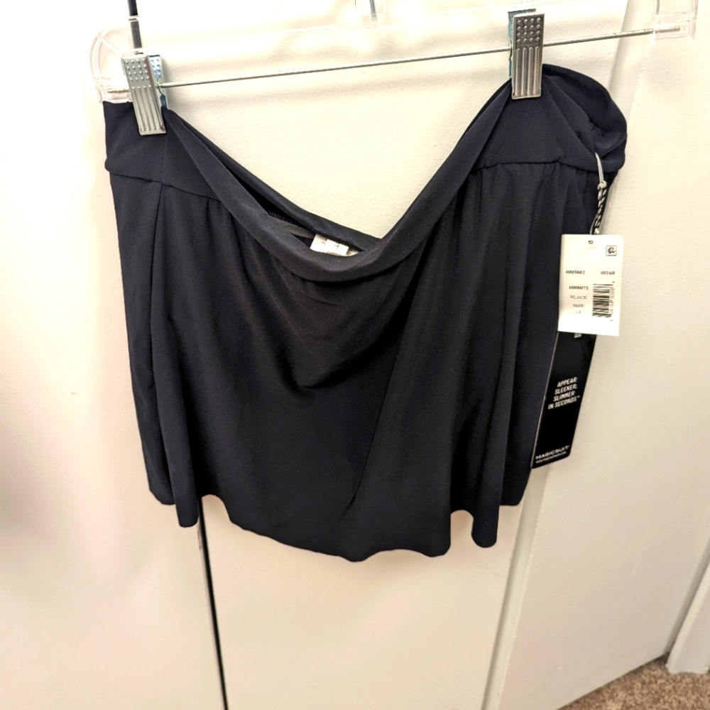 Magic Suit Swim skirt Size 14 BLACK